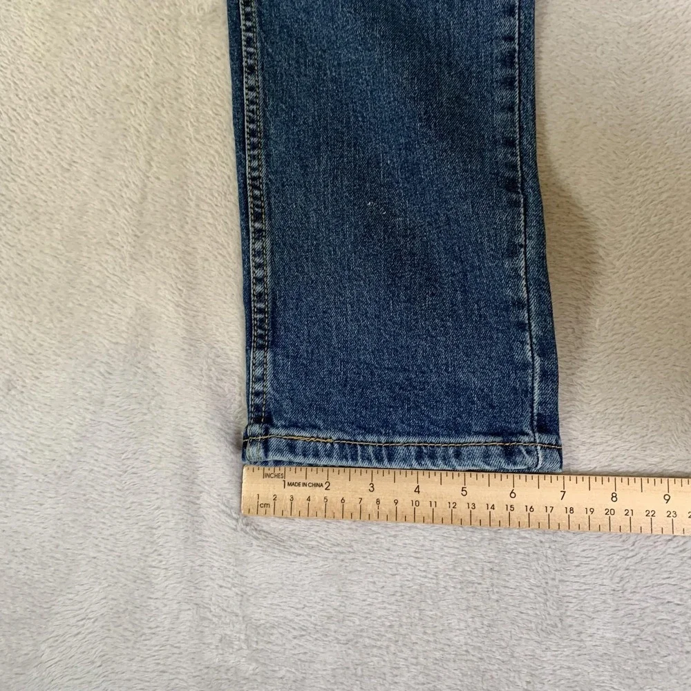 Levis 511 Jeans Mens 32x32 Blue Medium Wash Slim‎ Taper Stretch Denim Zip Fly